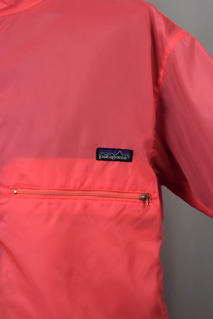 Reversible Patagonia Brand Spray Jacket