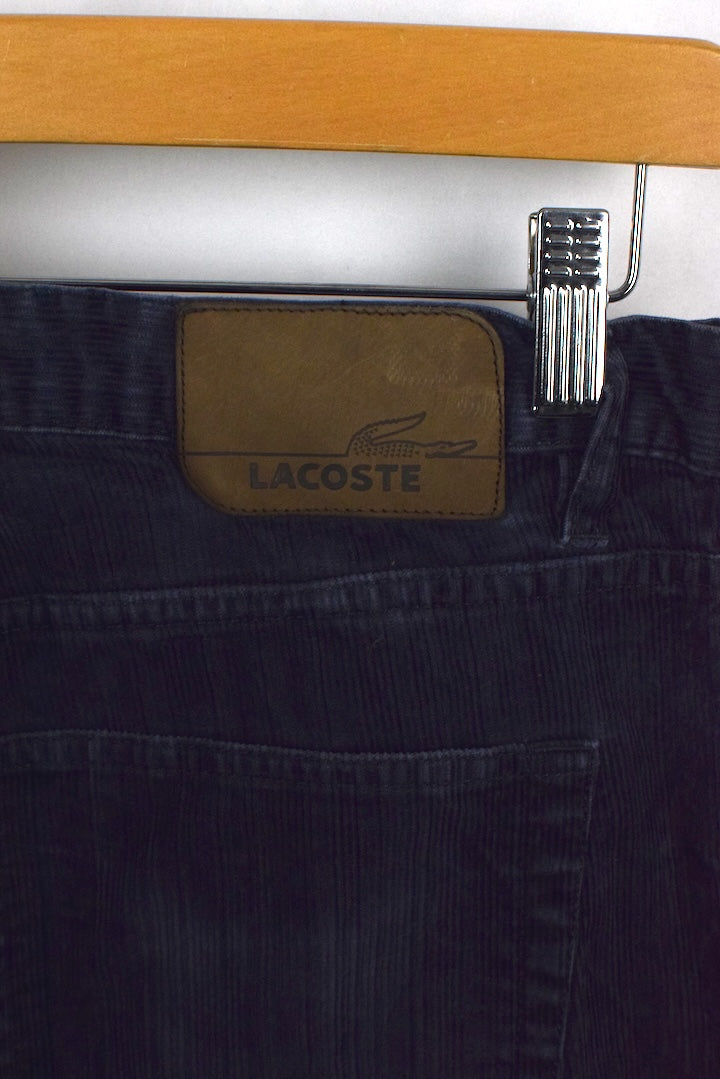 Lacoste Brand Corduroy Pants