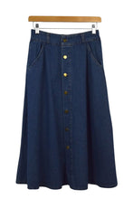 Load image into Gallery viewer, Reworked Denim Skirt
