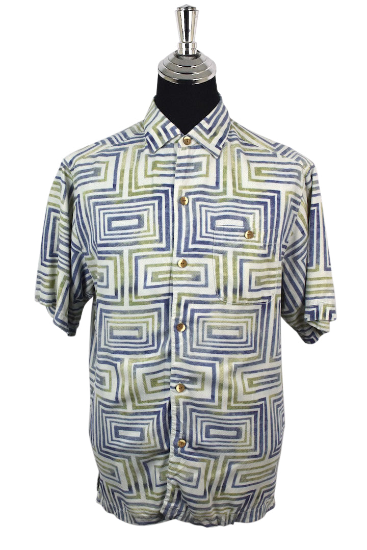 Abstract Print Party Shirt