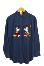 Load image into Gallery viewer, 90s Mickey, Minnie Mouse Denim Top
