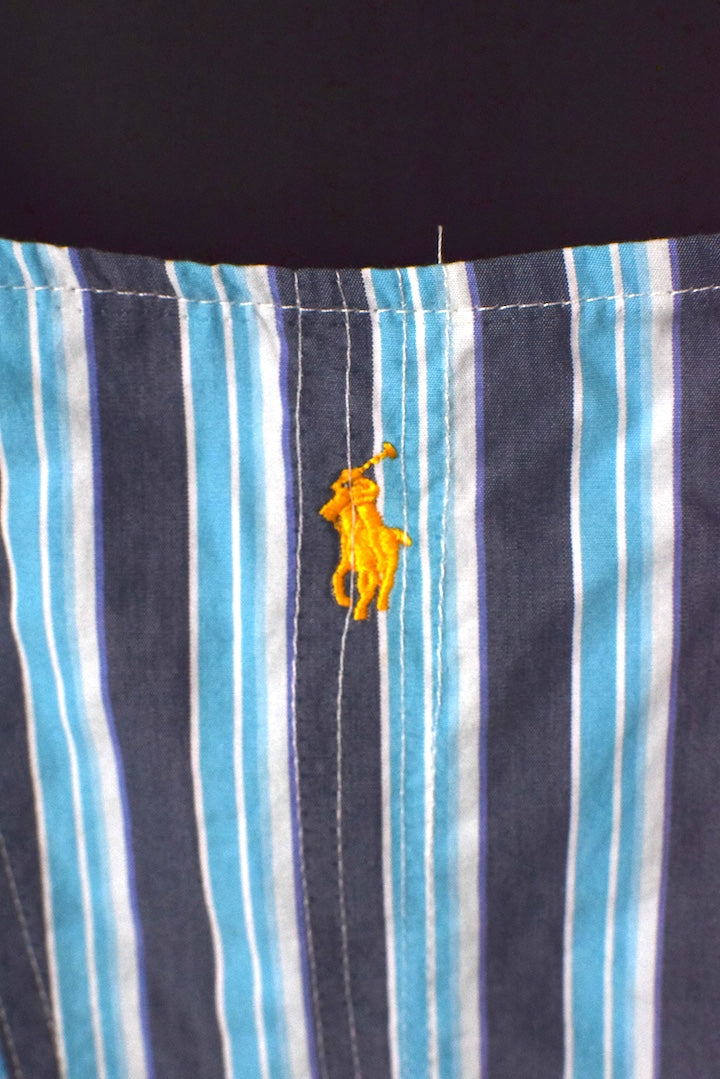Reworked Ralph Lauren Brand Corset Style Top
