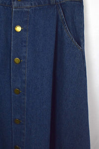 Reworked Denim Skirt
