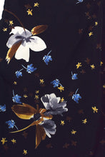 Load image into Gallery viewer, Reworked Floral Print Tie Up Top
