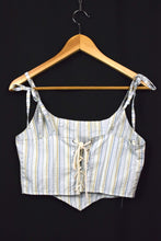 Load image into Gallery viewer, Reworked Ralph Lauren Brand Corset Style Top
