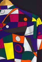 Load image into Gallery viewer, Colourful Abstract Print Blouse
