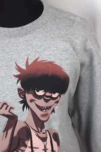 2005 Gorillaz Murdoc Niccals Print Sweatshirt