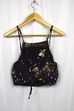 Load image into Gallery viewer, Reworked Floral Print Tie Up Top
