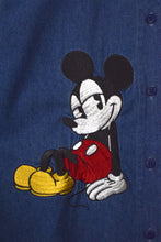 Load image into Gallery viewer, 90s Mickey, Minnie Mouse Denim Top
