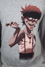 Load image into Gallery viewer, 2005 Gorillaz Murdoc Niccals Print Sweatshirt
