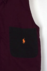 Reworked Cropped Ralph Lauren Brand Top