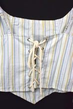 Load image into Gallery viewer, Reworked Ralph Lauren Brand Corset Style Top
