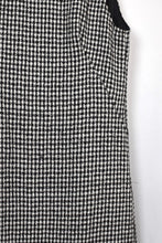 Load image into Gallery viewer, Black and White Checkered Print Dress
