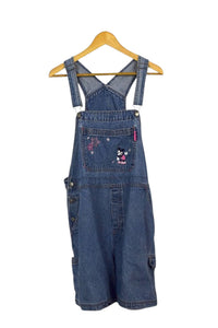 90s Ladies Mickey Mouse Denim Overalls