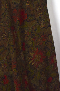 Reworked Floral Print Skirt