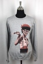 Load image into Gallery viewer, 2005 Gorillaz Murdoc Niccals Print Sweatshirt
