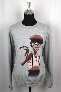 2005 Gorillaz Murdoc Niccals Print Sweatshirt