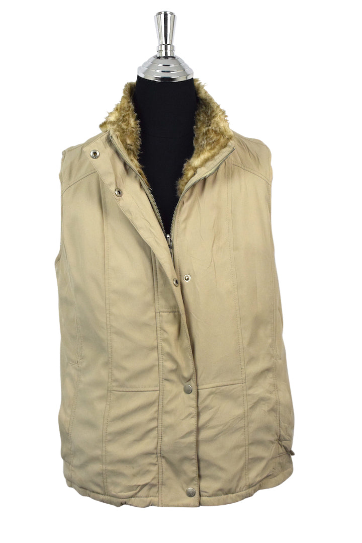 Reversible Faux Fur Vest