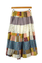 Load image into Gallery viewer, Reworked Patchwork Style Skirt
