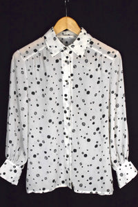 Reworked Sheer Blouse