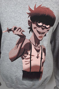 2005 Gorillaz Murdoc Niccals Print Sweatshirt