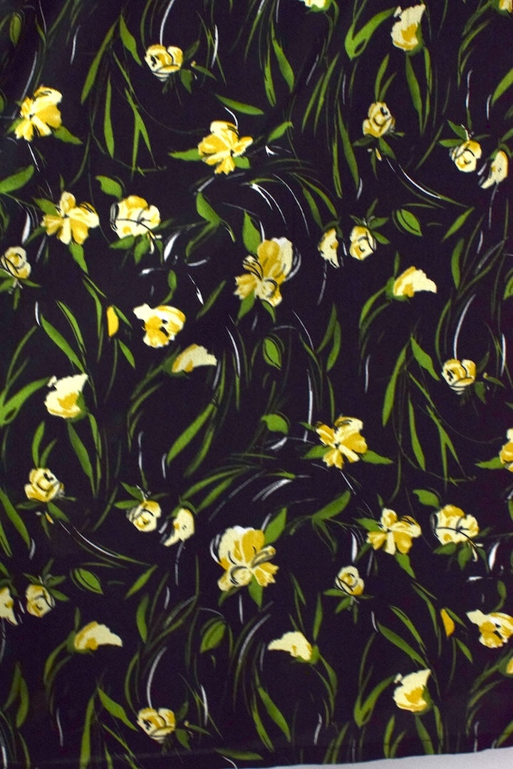 Reworked Floral Print Skirt