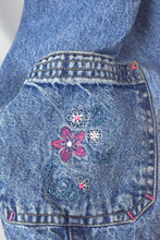 Load image into Gallery viewer, 90s Ladies Mickey Mouse Denim Overalls

