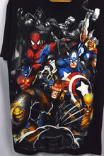 Load image into Gallery viewer, Marvel Super Heroes And Villain T-shirt
