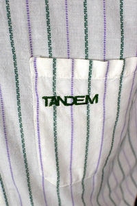 Tandem Brand Striped Shirt