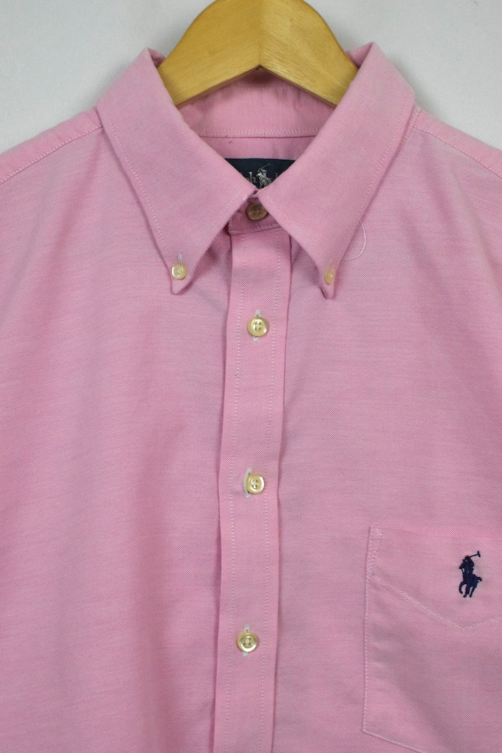 Reworked Ralph Lauren Brand Crop Top