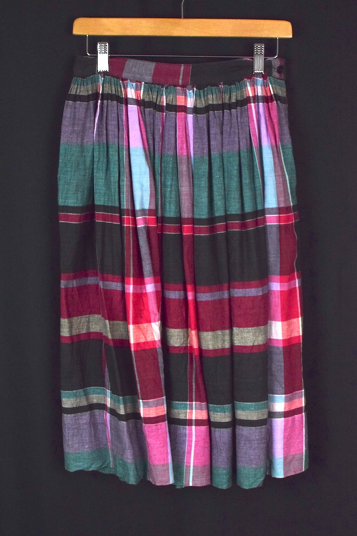 Classic Crafts Brand Checkered Skirt