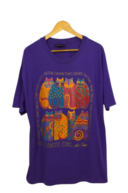 80s/90s Fabulous Fanciful Felines T-shirt