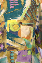 Load image into Gallery viewer, Abstract Print Silk Shirt
