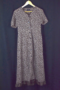 Reworked Floral Print Dress