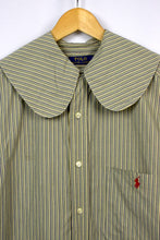Load image into Gallery viewer, Reworked Ralph Lauren Polo Brand Crop Top

