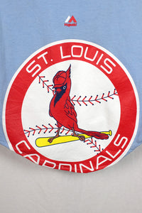 Reworked Cropped St Louis Cardinals MLB T-Shirt