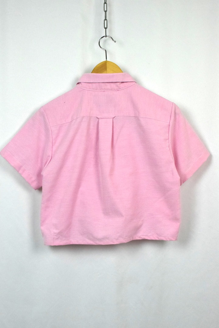 Reworked Ralph Lauren Brand Crop Top