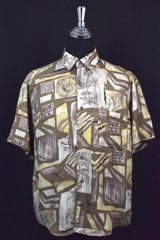 Abstract Print Shirt