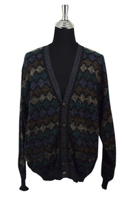 Abstract Pattern Cardigan
