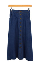 Load image into Gallery viewer, Reworked Denim Skirt
