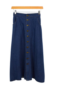 Reworked Denim Skirt