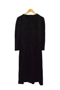 Black Velvet Dress