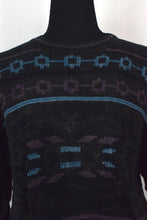Load image into Gallery viewer, 80s/90s Black Knitted Jumper
