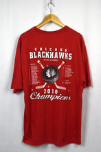 Load image into Gallery viewer, 2010 Chicago Blackhawks NHL Champions T-Shirt
