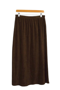 Brown Corduroy Skirt