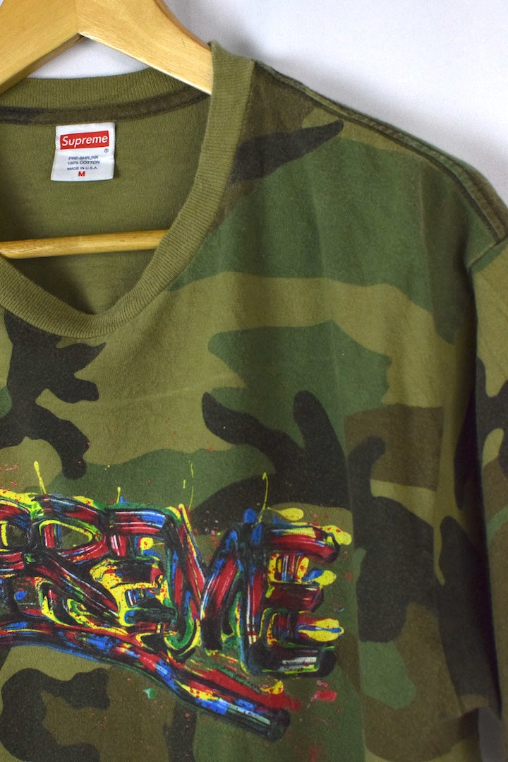 Supreme Brand Camo T-shirt