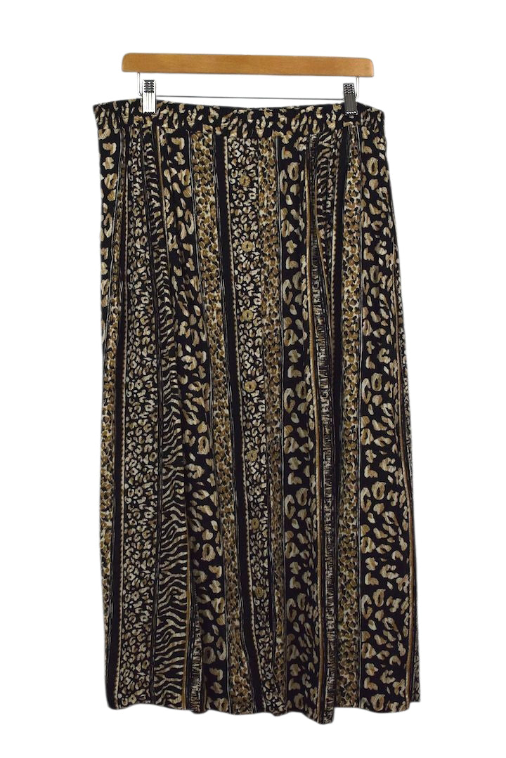 Animal Print Skirt