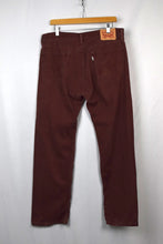 Load image into Gallery viewer, Red Levi Strauss 505 Brand Jeans

