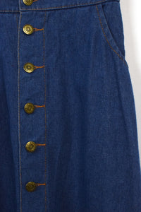 Reworked Denim Skirt