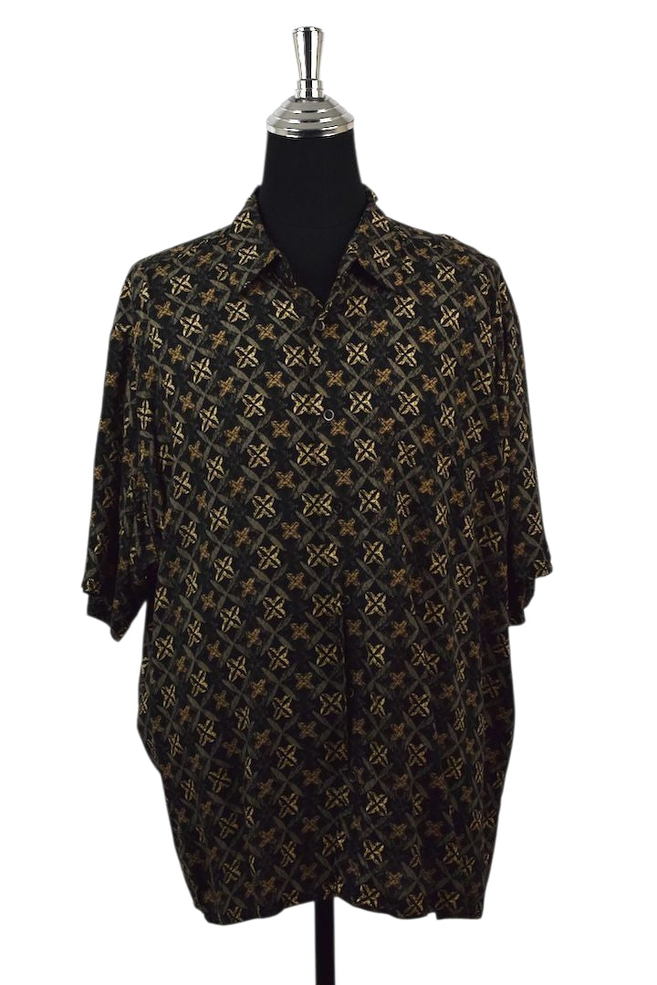 Natural Issue Brand Abstract Print Shirt
